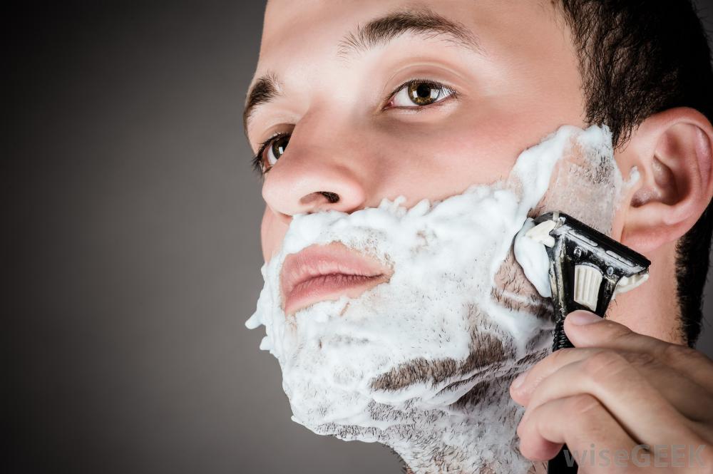Frequent shaving and hard skin
