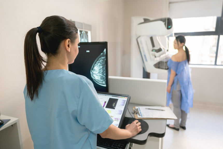 میموگرافی چھاتی کے سرطان کا ٹیسٹ