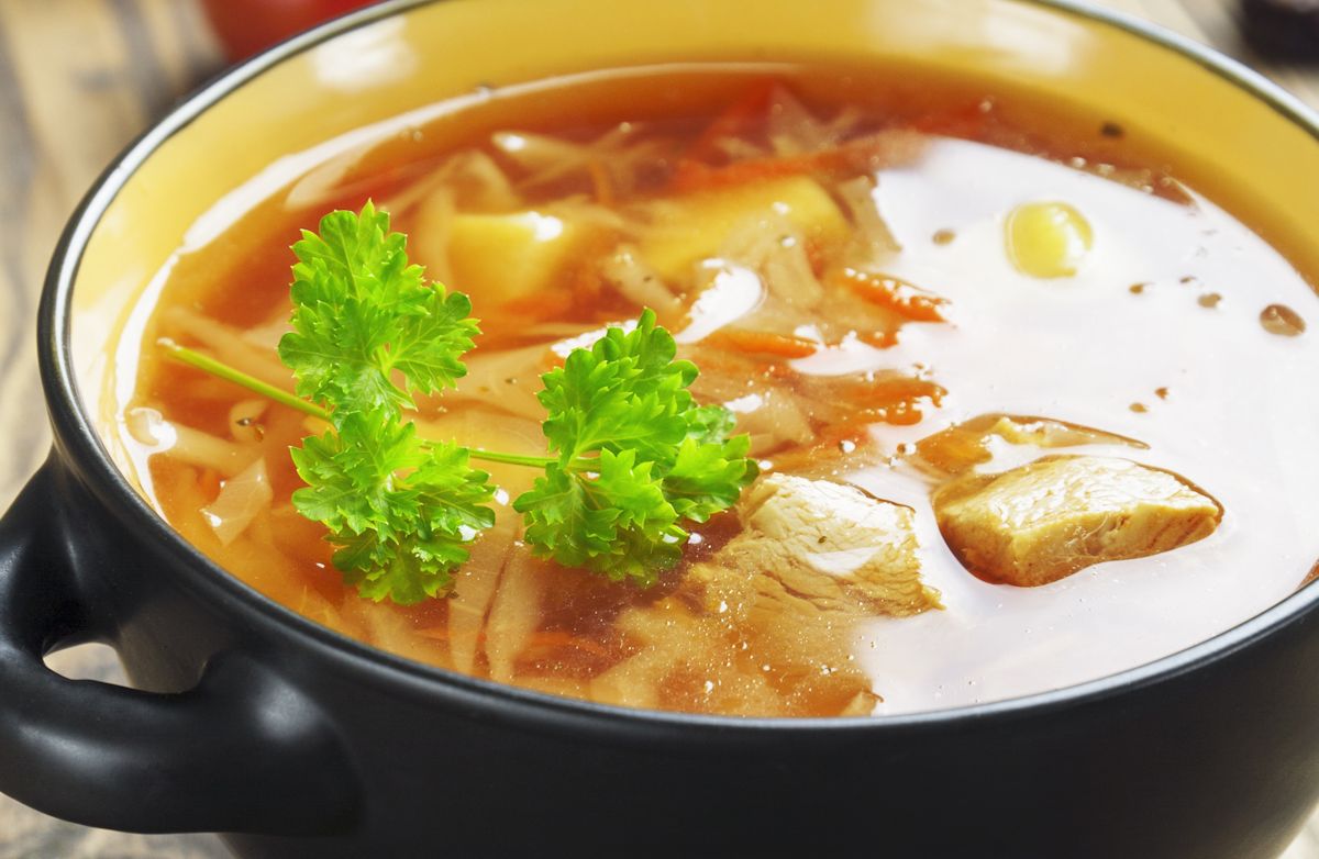 میٹھا اور کھٹا سوپ Sweet & Sour Soup