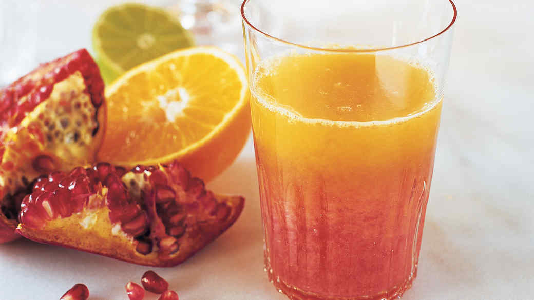انار اور مالٹے کا جوسPomegranate & Orange Juice