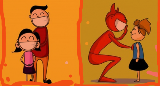 اچھا اور برا چھونے میں فرق