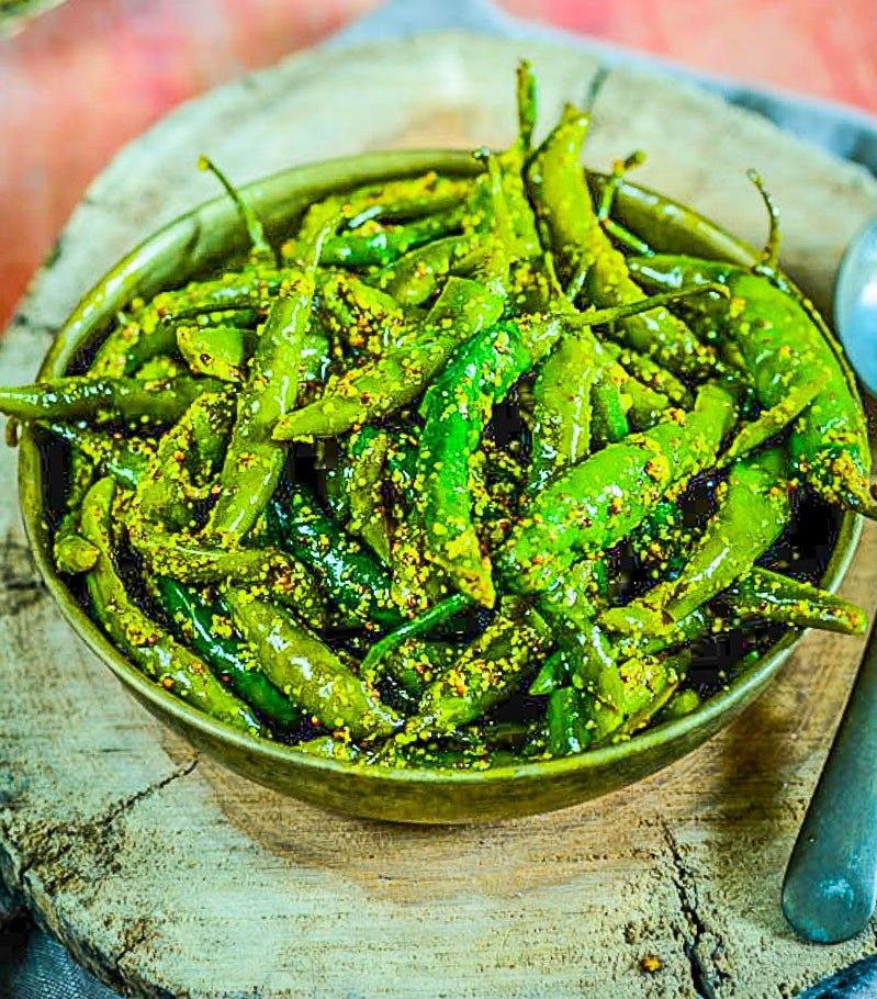 ہری مرچ اچار