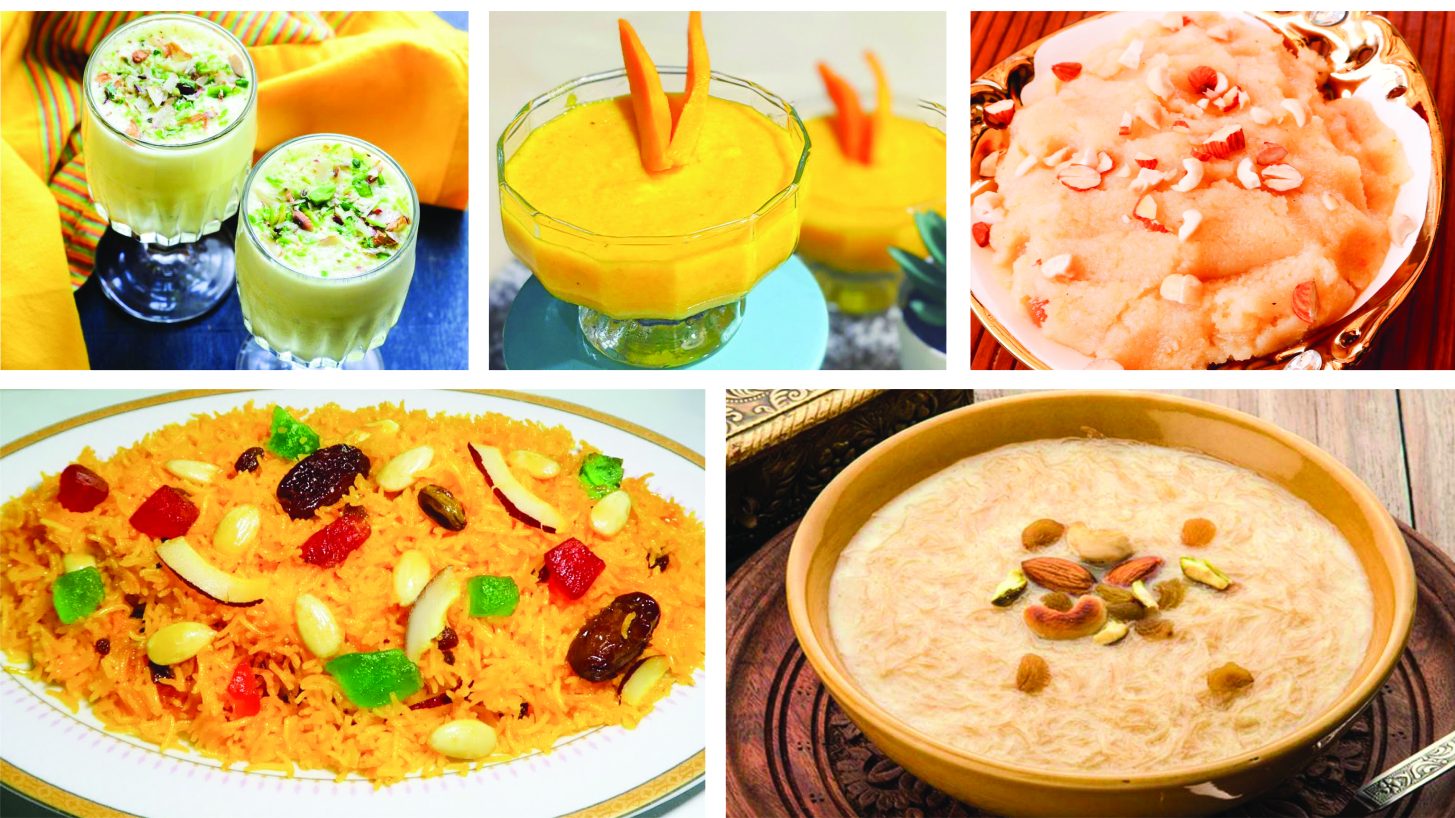 میٹھے پکوانوں کی کیلوریز