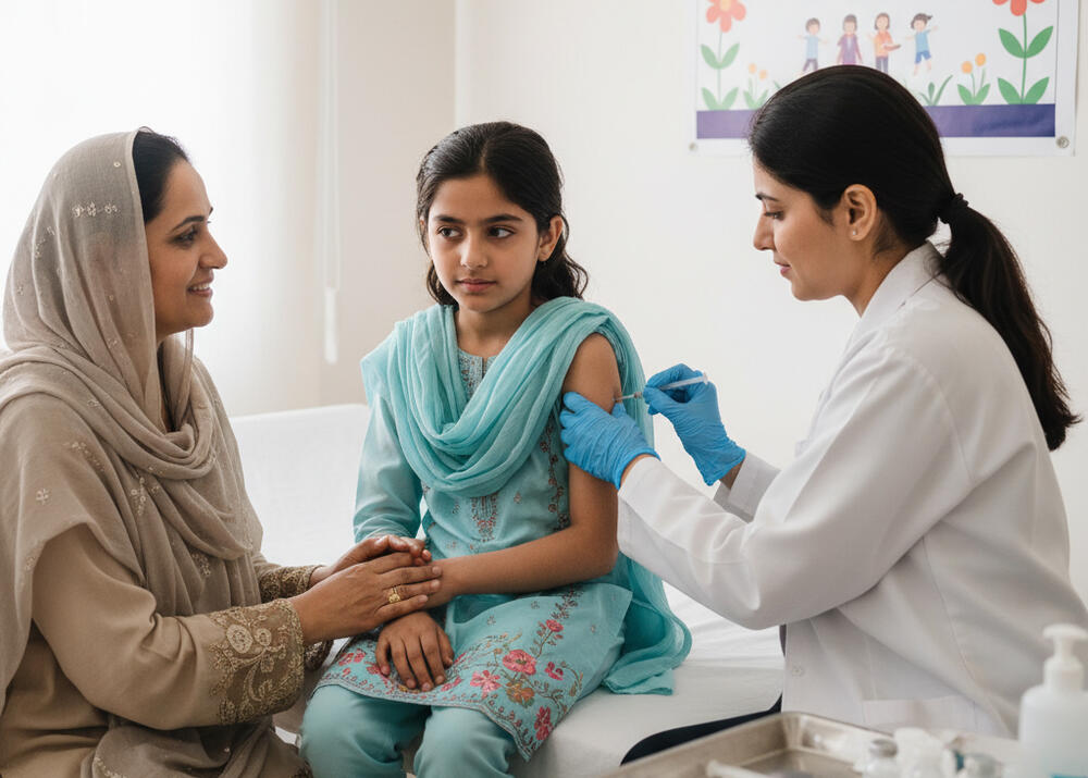 ایچ پی وی ویکسین لڑکیوں کیلئے لائف لائن ہے، پی ایم اے