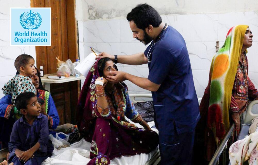 سیلاب زدہ علاقوں میں بیماریاں پھیلنے سے اموات کا خطرہ، ڈبلیو ایچ او