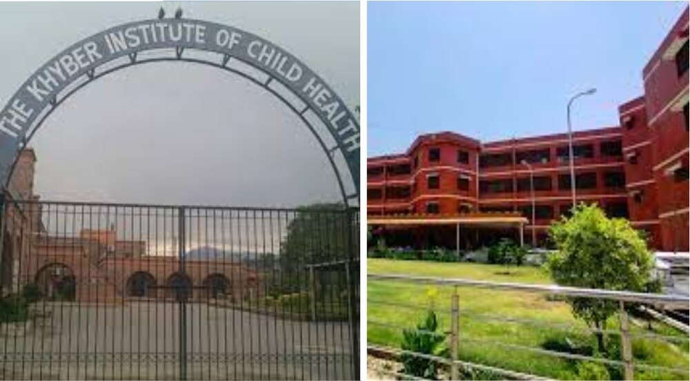 Saidu Group of Teaching Hospitals and Khyber Institute of Child Health buildings in Khyber Pakhtunkhwa
