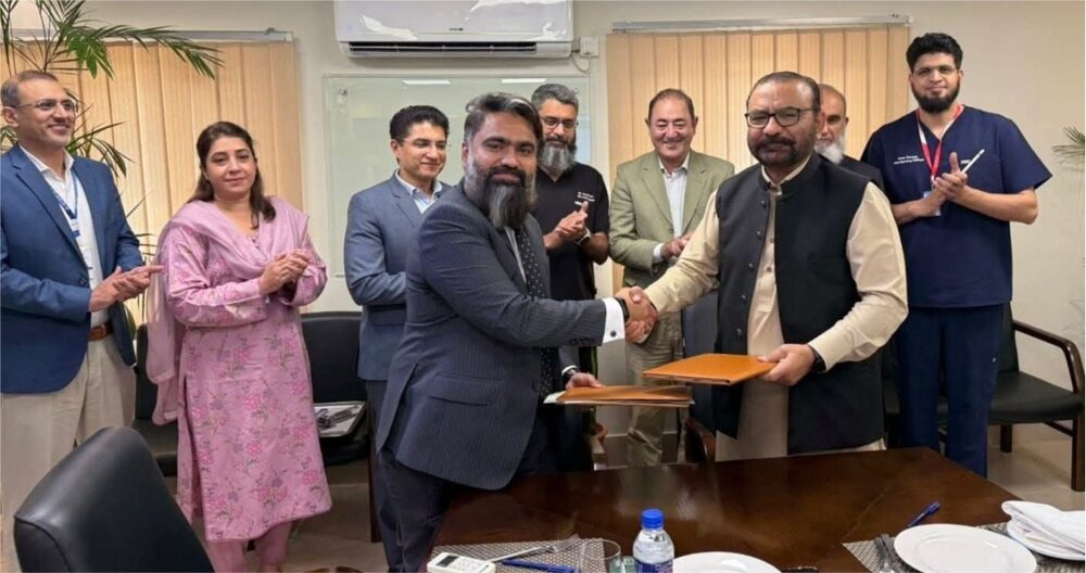 "Officials from Gilgit Baltistan Health Department and Shifa International Hospital Islamabad sign an MoU to launch modern training programs for nursing and paramedical staff