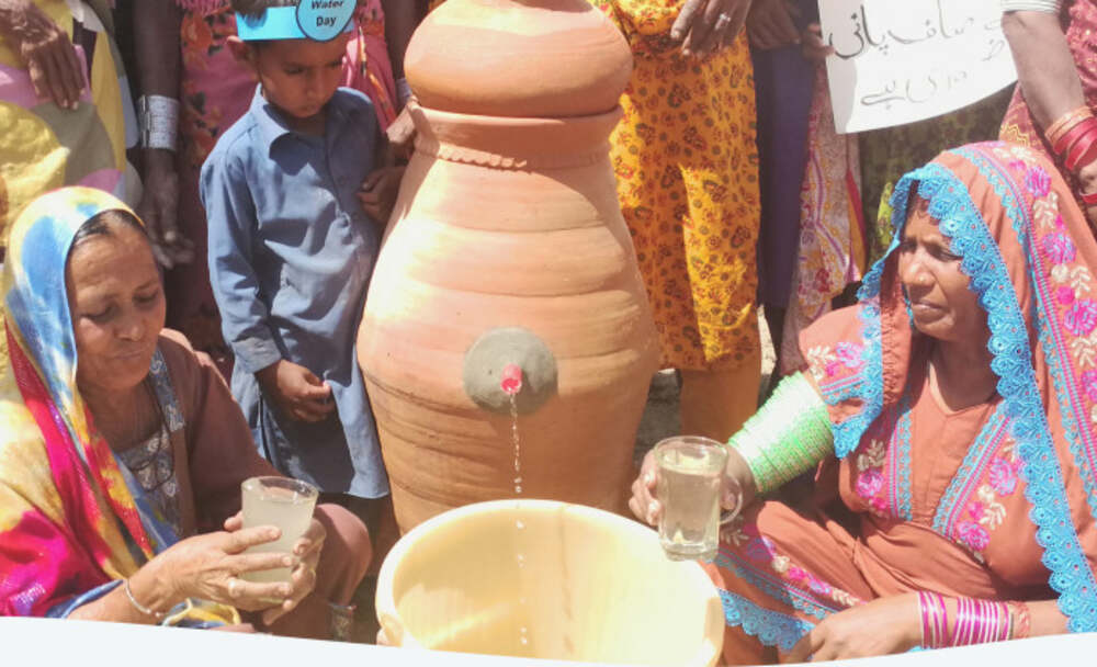 کم لاگت واٹر فلٹر سے بچوں کی صحت میں نمایاں بہتری