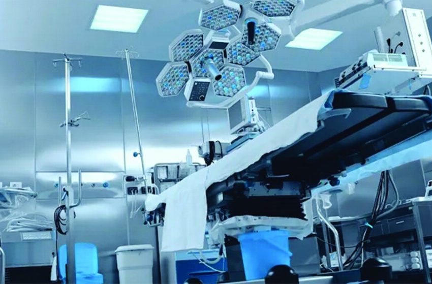 Modern operation theater for the robotic gynecological surgery