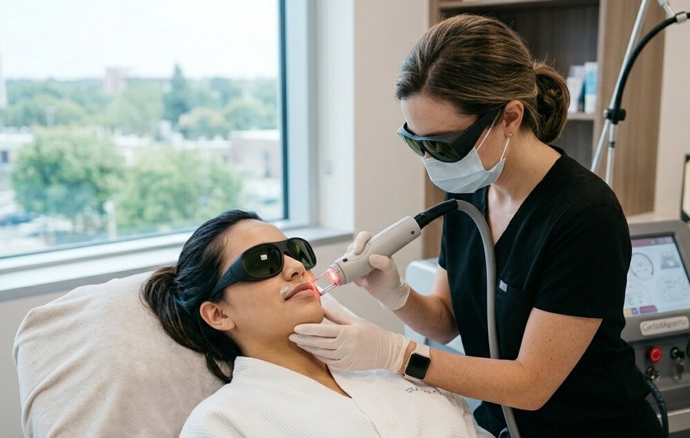 لیزر کے ذریعے بالوں کا خاتمہ