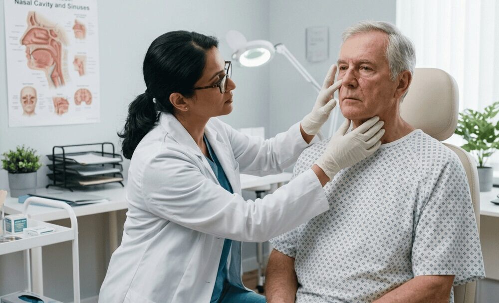 ناک اور اردگرد کے ٹیومرز