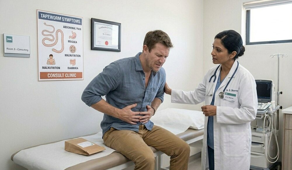 ٹیپ ورم انفیکشن