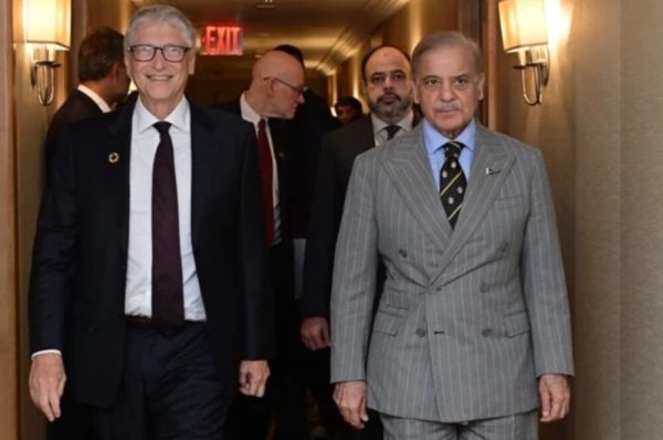 شہباز شریف کی بل گیٹس سے ملاقات، پولیو کے مکمل خاتمے کا عزم